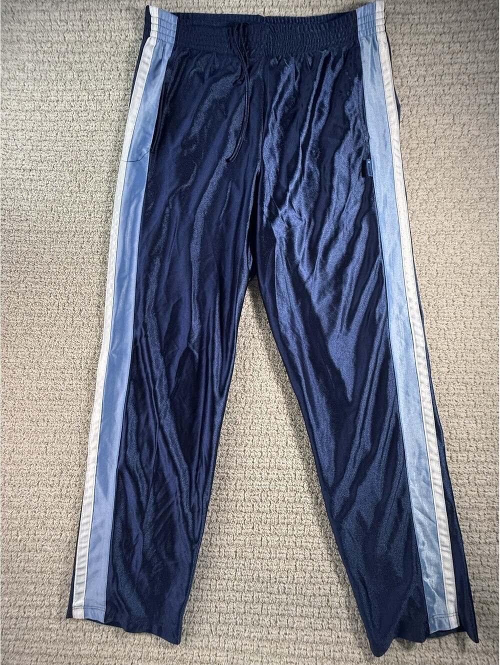 Spalding Track Pants Mens Medium Blue